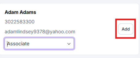 Add Linked Family Member