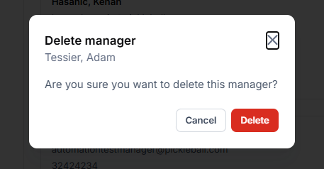 Delete Manager