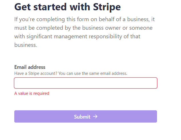 Get Started with Stripe